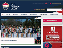 Tablet Screenshot of oldresianclub.org.ar
